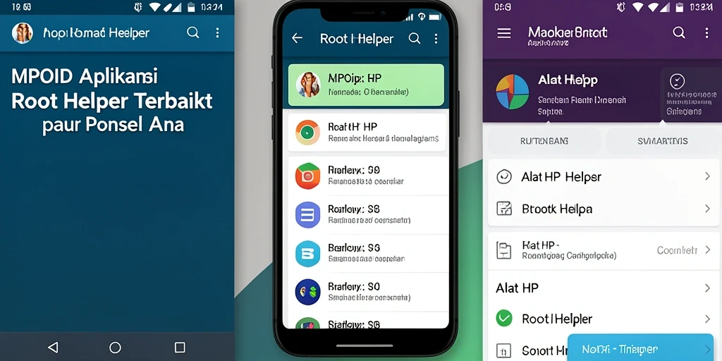 Antarmuka MPOID yang sederhana dan fungsional untuk Root Helper.