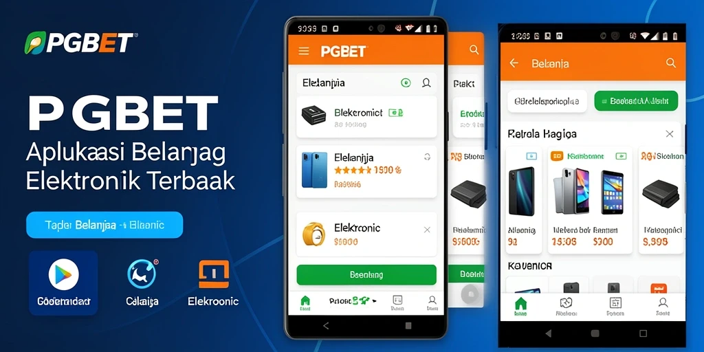 Tampilan antarmuka aplikasi PGBET yang modern dan fungsional.