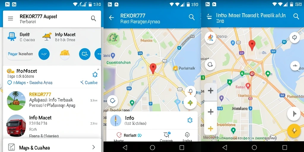 Tampilan antarmuka REKOR777 yang jelas dan informatif untuk Info Macet.